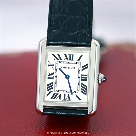 cartier tank grande|pre owned cartier tank solo.